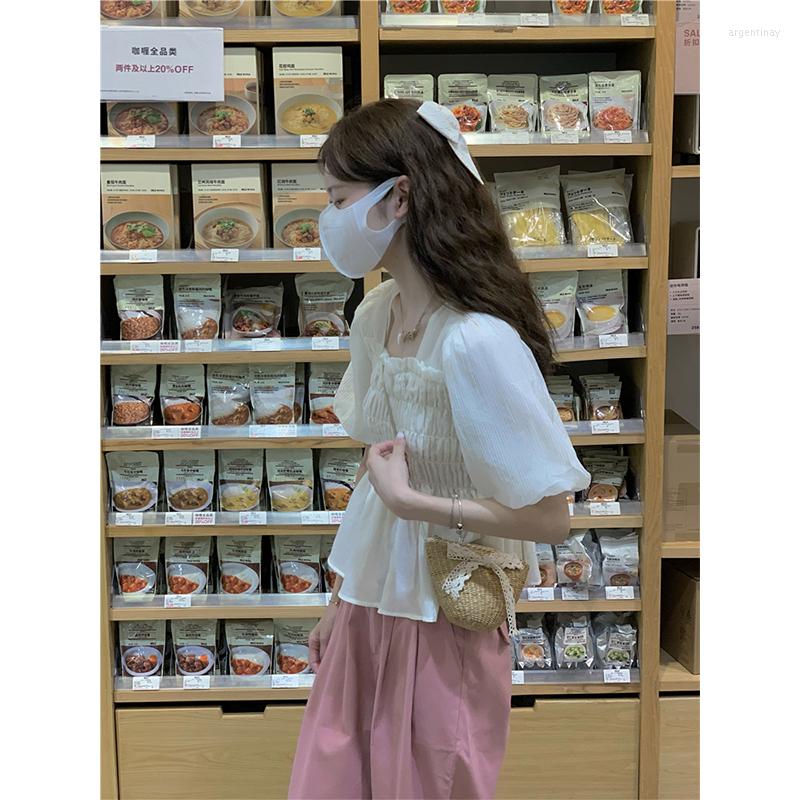 Women' Blouses Syeazeam Women Chiffon Shirt French Sweet Pullover Spring Gentle Temperament Reduced Top Simple Casual Slim Fashion Female, Apricot
Women' Blouses Syeazeam Women Chiffon Shirt French Sweet Pullover Spring Gentle Temperament Reduced Top Simple Casual Slim Fashion Female, Apricot