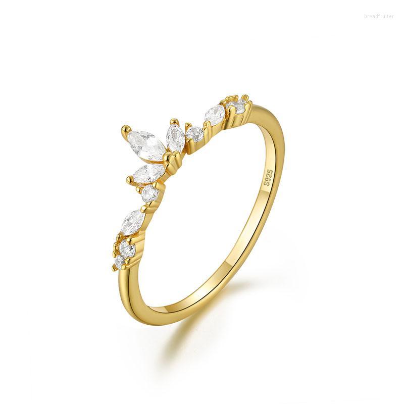 Cluster Rings Aide 925 Sterling Silver Sparkling White Zircons Pave Setting Crown For Women Thin Stackable Wedding Engagement Set
Cluster Rings Aide 925 Sterling Silver Sparkling White Zircons Pave Setting Crown For Women Thin Stackable Wedding Engagement Set