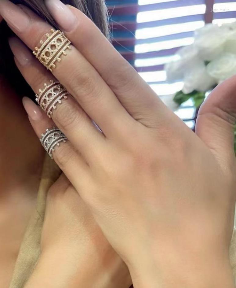 Wedding Rings Janekelly Luxury Link Chain Bold With Zirconia Stones 2023 Women Engagement Party Jewelry High Quality
Wedding Rings Janekelly Luxury Link Chain Bold With Zirconia Stones 2023 Women Engagement Party Jewelry High Quality