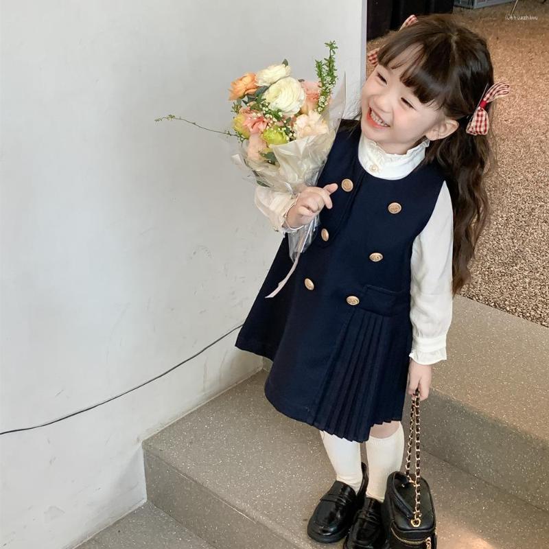 Clothing Sets Two-piece Korean Dress Suit Girls' Shirt Style Set Children's Baby 2023 Spring Western
Clothing Sets Two-piece Korean Dress Suit Girls' Shirt Style Set Children's Baby 2023 Spring Western