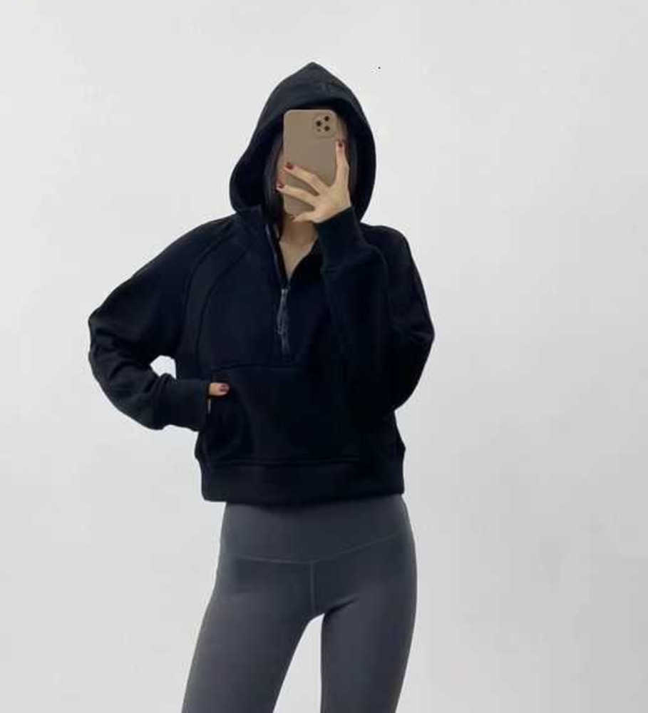 Designer Womens Sport Hoodies Lululemens Jacket Half Zipper Yoga Coat Quick Dry Fitness Running Lulus Hoodie Women Loose Slim Waist
Designer Womens Sport Hoodies Lululemens Jacket Half Zipper Yoga Coat Quick Dry Fitness Running Lulus Hoodie Women Loose Slim Waist