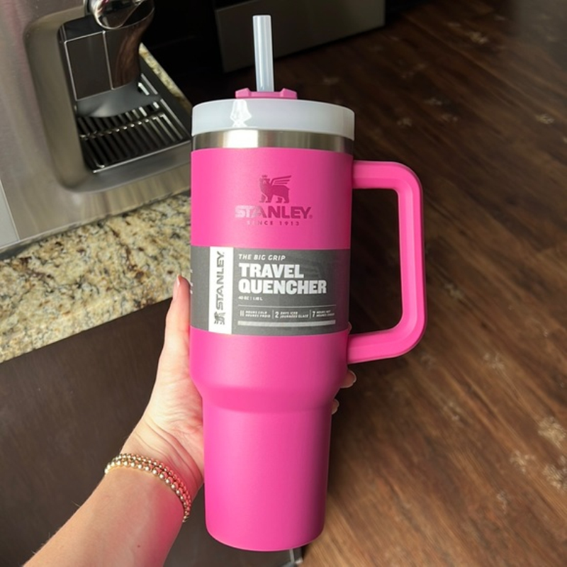 1PC Stenlay Water Bottles 40oz Stainless Steel Tumbler Handle Lid Straw Big Capacity Beer Mug Water Bottle Powder Camping Cup Vacuum Insulated Drinking GJ0426, Metal straws only
1PC Stenlay Water Bottles 40oz Stainless Steel Tumbler Handle Lid Straw Big Capacity Beer Mug Water Bottle Powder Camping Cup Vacuum Insulated Drinking GJ0426, Metal straws only