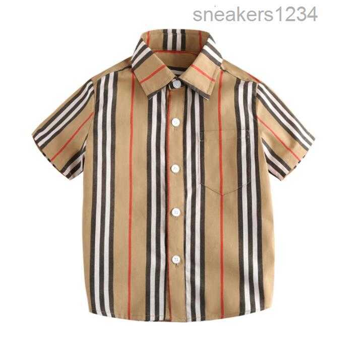 Summer Baby Boys Striped Shirt Kids Short Sleeve Shirts Cotton Children Turn-Down Collar Shirt Boy Clothes 2-8 Years, As picture
Summer Baby Boys Striped Shirt Kids Short Sleeve Shirts Cotton Children Turn-Down Collar Shirt Boy Clothes 2-8 Years, As picture