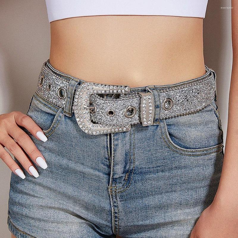Belts 3.3/3.8cm Women Men PU Leather Strap For Western Cowboy Girls Fashion Belt Jeans Shinning Rhinestone Glitter Waistband, Black
Belts 3.3/3.8cm Women Men PU Leather Strap For Western Cowboy Girls Fashion Belt Jeans Shinning Rhinestone Glitter Waistband, Black