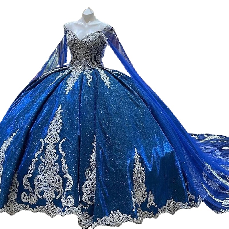 Elegant Navy Blue Lace Quinceanera Dresses Ball Gown Women Girl Princess Masquerade Sweet 16 Dress 15 Year Old
Elegant Navy Blue Lace Quinceanera Dresses Ball Gown Women Girl Princess Masquerade Sweet 16 Dress 15 Year Old