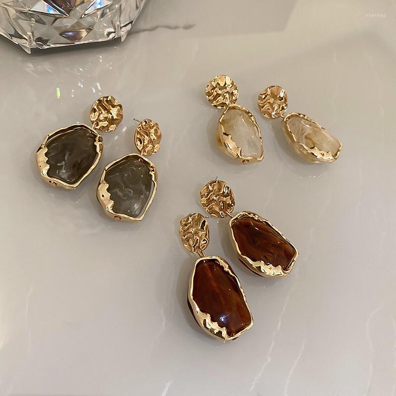 Dangle Earrings Vintage Resin Irregular Geometry Drop For Women Fashion Jewelry Girl Wedding Party Accessories
Dangle Earrings Vintage Resin Irregular Geometry Drop For Women Fashion Jewelry Girl Wedding Party Accessories
