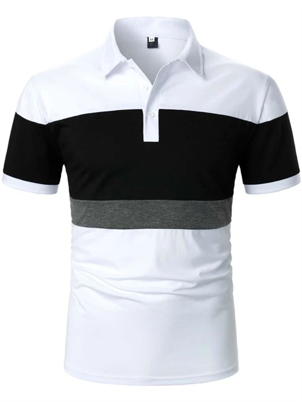 Men' Polos Men Polo Men Shirt Short Sleeve Polo Shirt Contrast Color Polo Clothing Summer Streetwear Casual Fashion Men Tops 230414, Navy blue
Men' Polos Men Polo Men Shirt Short Sleeve Polo Shirt Contrast Color Polo Clothing Summer Streetwear Casual Fashion Men Tops 230414, Navy blue