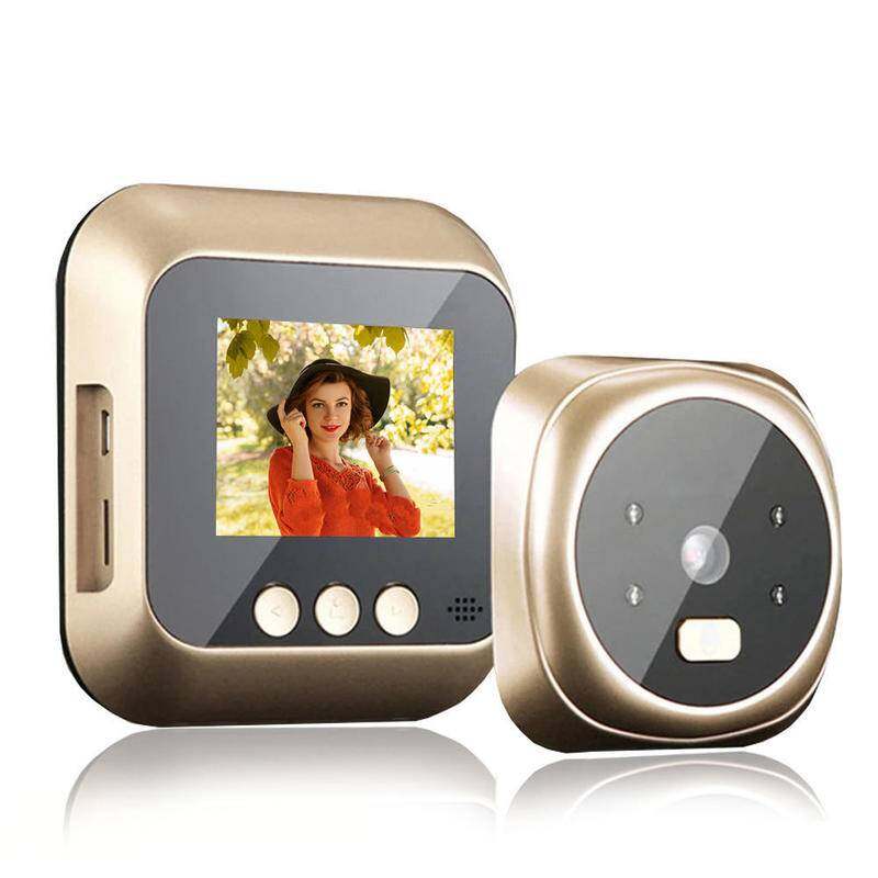 2.4 Inch Visual Doorbell I5 135 Degree Wide Angle Intelligent Cat's Eye Camera Support for Video Recording Take Photo
