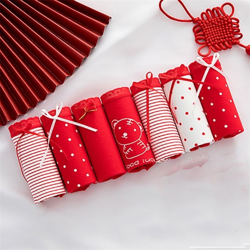 Women's Panties 7Pcs Cotton Underwear Panties for Women China Red Cartoon Briefs Girls Ladies Sexy Lingerie Panty Underpants Thong Cute Tanga 230414, 19
Women's Panties 7Pcs Cotton Underwear Panties for Women China Red Cartoon Briefs Girls Ladies Sexy Lingerie Panty Underpants Thong Cute Tanga 230414, 19
