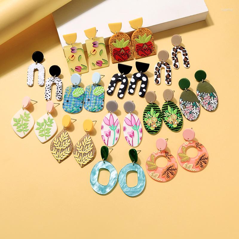 Dangle Earrings Trendy Acrylic Embossed Botanical Flowers Drop Acetate Plate Pendientes Jewelry For Women Fashion Streetwear
Dangle Earrings Trendy Acrylic Embossed Botanical Flowers Drop Acetate Plate Pendientes Jewelry For Women Fashion Streetwear