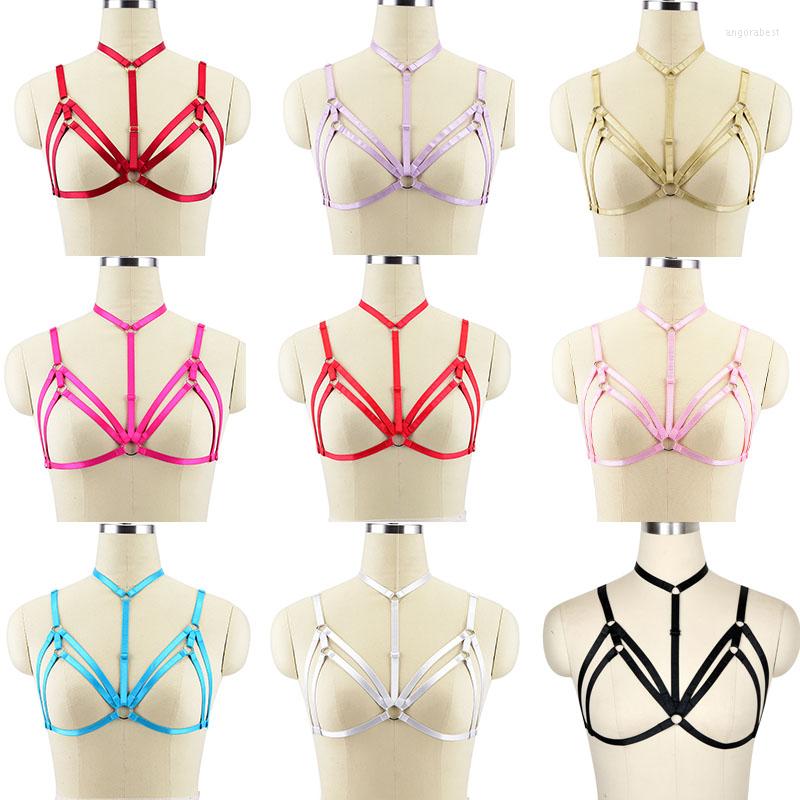 Garters JLX.HARNESS Woman Sexy Lingerie Punk Gothic Body Harness Belt Adjustable Strappy Tops Cage Bra Bondage, O0496
Garters JLX.HARNESS Woman Sexy Lingerie Punk Gothic Body Harness Belt Adjustable Strappy Tops Cage Bra Bondage, O0496
