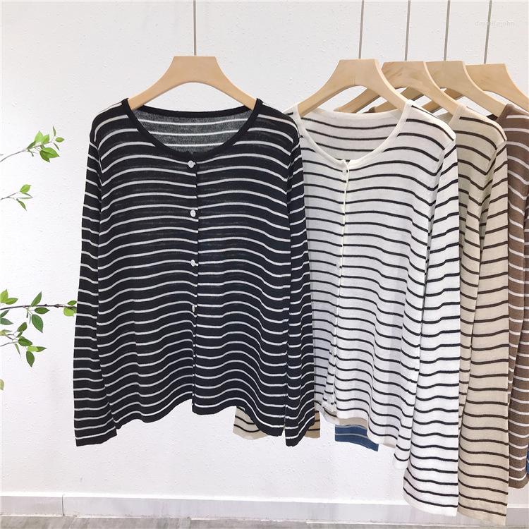 Women' Knits Japan Cashmere Striped Cardigans Women Sweater Coat Knitted Tops Fashion Basic Knitwear O-Neck Jersey Trendy Streetwear, Blue
Women' Knits Japan Cashmere Striped Cardigans Women Sweater Coat Knitted Tops Fashion Basic Knitwear O-Neck Jersey Trendy Streetwear, Blue