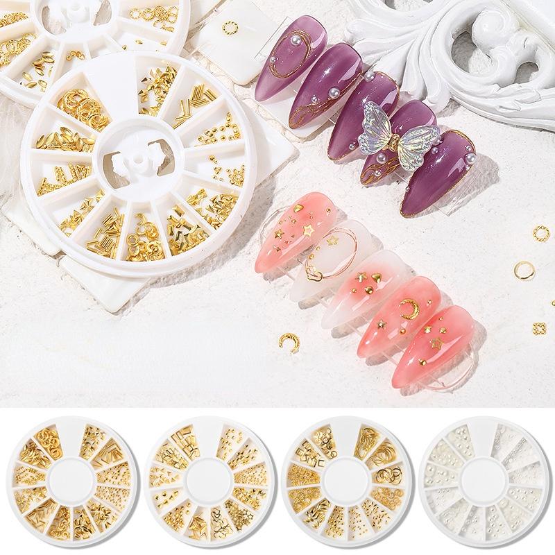Nail Art Decorations Rivet Jewelry Accessories Sticker Professional DIY Decoration Supplies Hollow Metal Ladies Beauty Trend
Nail Art Decorations Rivet Jewelry Accessories Sticker Professional DIY Decoration Supplies Hollow Metal Ladies Beauty Trend