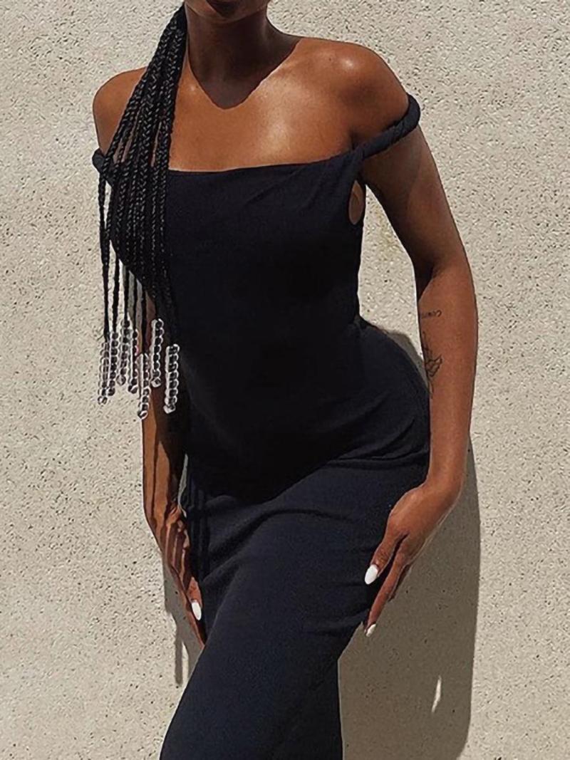 Casual Dresses Thorn Tree Women Y2K Bodycon Maxi Dress Spaghetti Strap Cutout Backless Long Slim Elegant Cocktail Party Club Formal, Black
Casual Dresses Thorn Tree Women Y2K Bodycon Maxi Dress Spaghetti Strap Cutout Backless Long Slim Elegant Cocktail Party Club Formal, Black