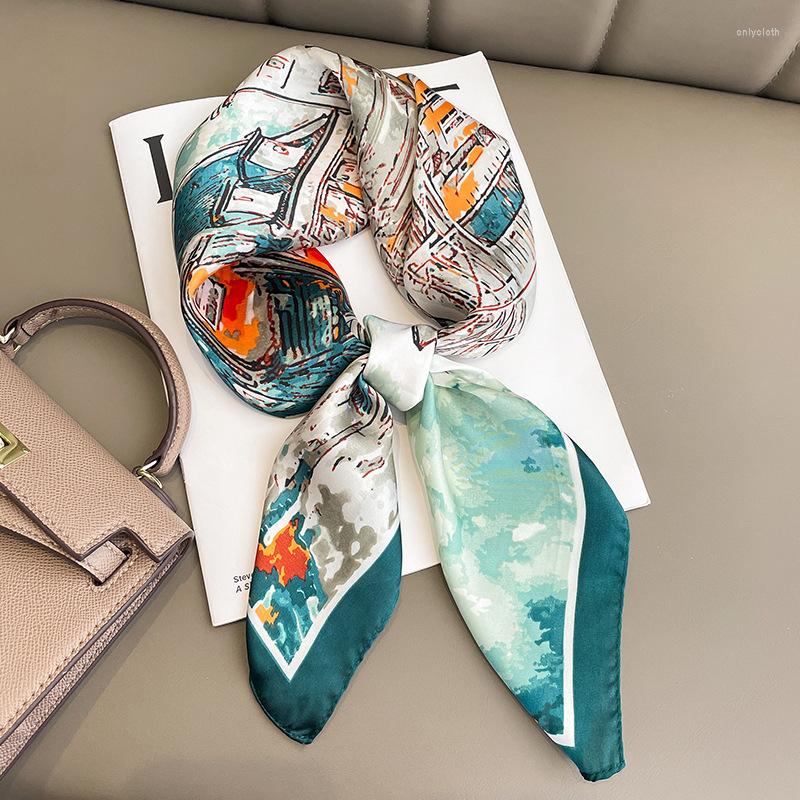 Scarves Fashion Paisley Print Square Scarf For Women Neckercheif Satin Silk Headscarf Hair Bands Lady Ribbon Band Wrist Wrap Shawls 2023
Scarves Fashion Paisley Print Square Scarf For Women Neckercheif Satin Silk Headscarf Hair Bands Lady Ribbon Band Wrist Wrap Shawls 2023