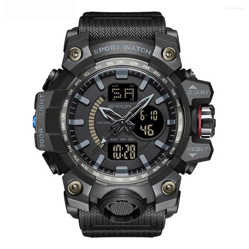 Wristwatches SANDA 3132 Luxury Military Men's Watches Top Brand Waterproof Sport Watch Male Wristwatch For Men Clock Relogio, Black
Wristwatches SANDA 3132 Luxury Military Men's Watches Top Brand Waterproof Sport Watch Male Wristwatch For Men Clock Relogio, Black