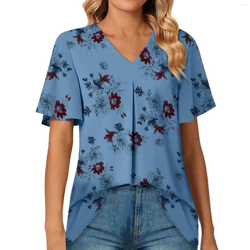 Women's T Shirts Mock Neck Tee Shirt Women's Summer Dressy Chiffon Blouses V Short Sleeve Tunic Tops For Leggings Casual Women, Beige
Women's T Shirts Mock Neck Tee Shirt Women's Summer Dressy Chiffon Blouses V Short Sleeve Tunic Tops For Leggings Casual Women, Beige