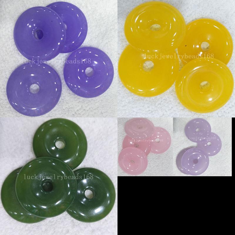 Pendant Necklaces Fashion Jewelry 30mm Beautiful Green Purple Yellow Pink Jad Round Women Men Bead 1pcs WFH349
Pendant Necklaces Fashion Jewelry 30mm Beautiful Green Purple Yellow Pink Jad Round Women Men Bead 1pcs WFH349