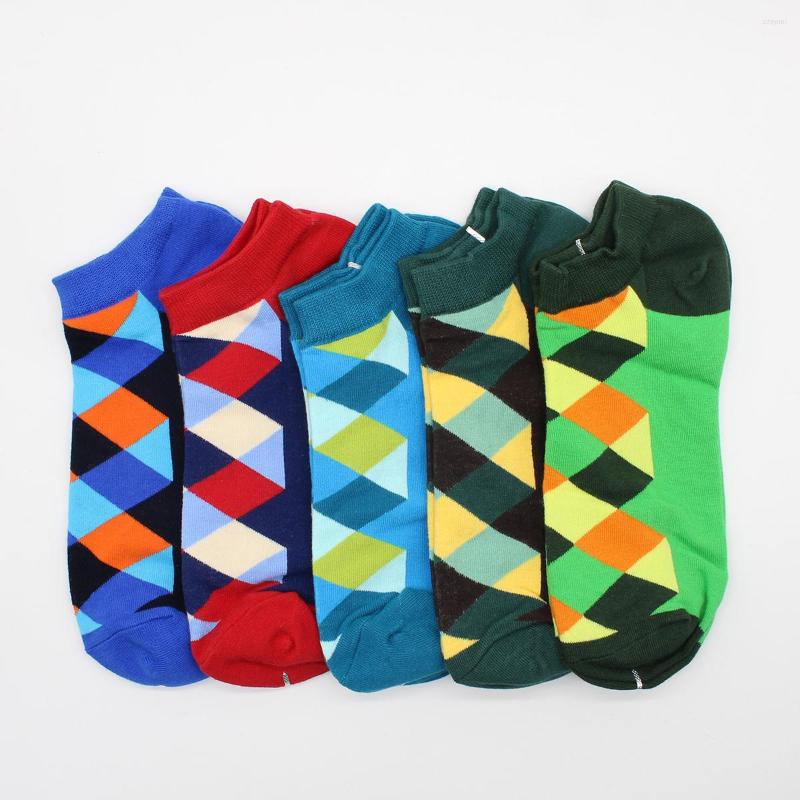 Men's Socks 5 Pairs Men And Women Fashion Casual Funny Ankle Summer Short Diamond Print Graffiti Novelty Cotton Boat, Dw010-5 pairs
Men's Socks 5 Pairs Men And Women Fashion Casual Funny Ankle Summer Short Diamond Print Graffiti Novelty Cotton Boat, Dw010-5 pairs