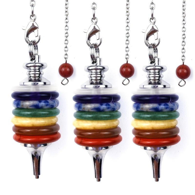 Pendant Necklaces Natural Crystal Semi-precious Stone Chakra Pendulum Divination Feng Shui Yoga Practice Ornament WholesalePendant
Pendant Necklaces Natural Crystal Semi-precious Stone Chakra Pendulum Divination Feng Shui Yoga Practice Ornament WholesalePendant