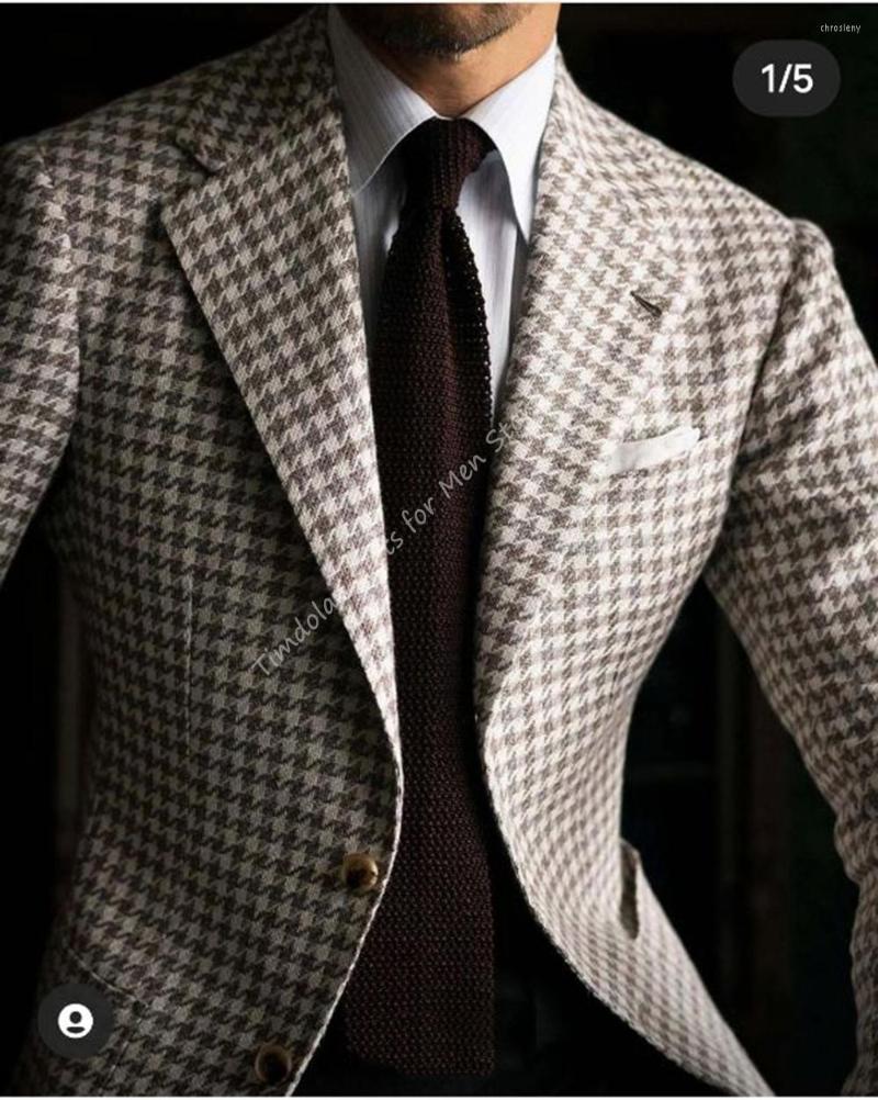 Men's Suits Grey Woven Thousand Blazer Trousers Dog Tooth Outfit Luxury Brands Men's Wedding Clothing Costume Homme 2Pcs Jacket Black
Men's Suits Grey Woven Thousand Blazer Trousers Dog Tooth Outfit Luxury Brands Men's Wedding Clothing Costume Homme 2Pcs Jacket Black