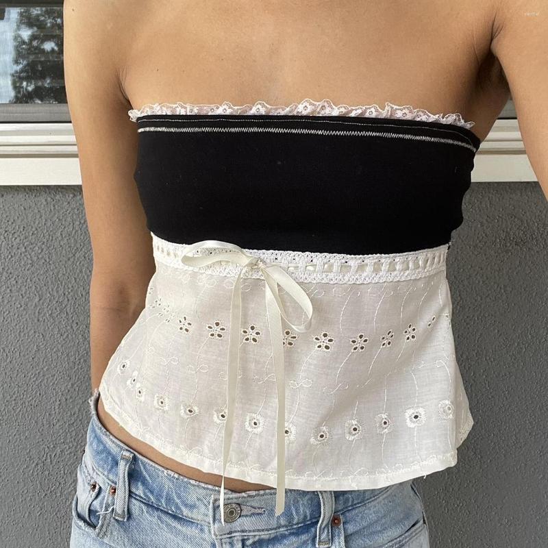 Women' Tanks Women Y2k Fairycore Lace Trim Tube Tops Sexy Grunge Strapless Cropped Tank Top E Girl Summer Slim Backless Camisole, Black
Women' Tanks Women Y2k Fairycore Lace Trim Tube Tops Sexy Grunge Strapless Cropped Tank Top E Girl Summer Slim Backless Camisole, Black
