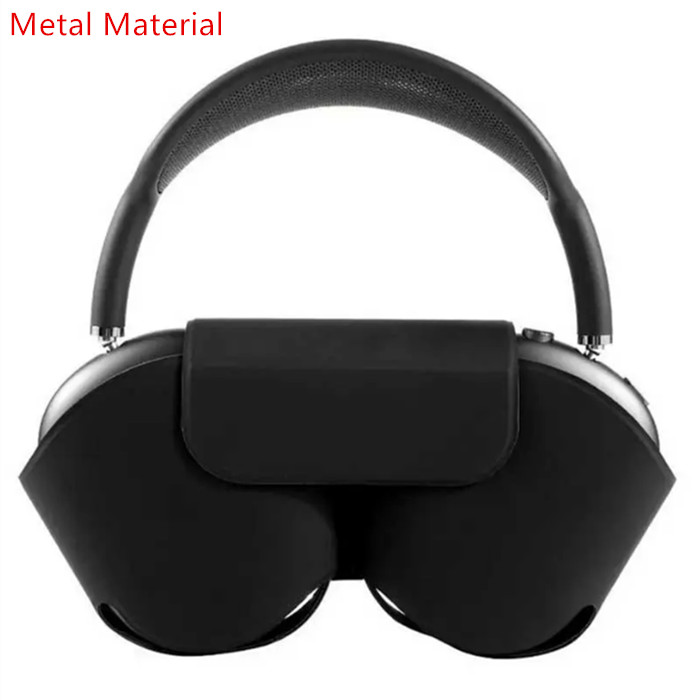 For Airpods Max Headband Headphone Metal Material Accessories Waterproof Protective case ANC Noise cancelling Protective Headphone Travel Case, Black
For Airpods Max Headband Headphone Metal Material Accessories Waterproof Protective case ANC Noise cancelling Protective Headphone Travel Case, Black