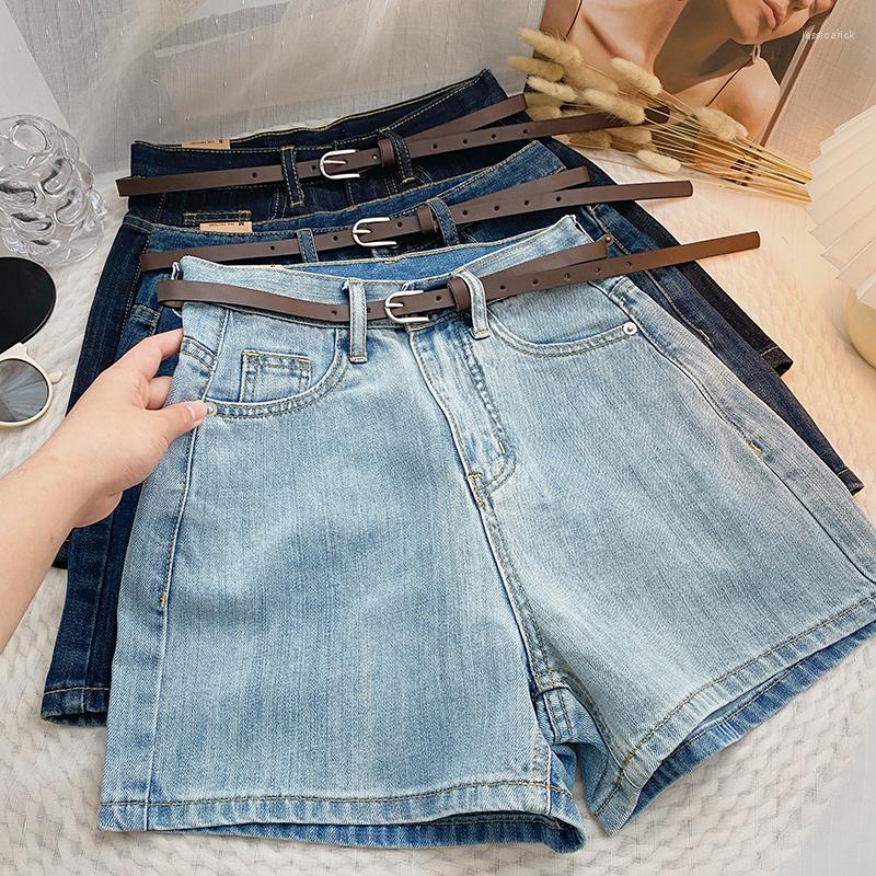 Women's Shorts Summer Casual Solid Vintage Women High Waist Zipper Straight Ladies Korean Pockets A-Line Female, Light blue
Women's Shorts Summer Casual Solid Vintage Women High Waist Zipper Straight Ladies Korean Pockets A-Line Female, Light blue