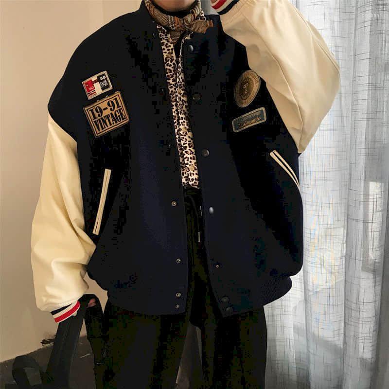 Women's Jackets Vintage Collage Jacket 2023 Winter Korean Plus Velvet Thick Coat Men Women Loose Baseball Uniform Couple Preppy Streetwear
Women's Jackets Vintage Collage Jacket 2023 Winter Korean Plus Velvet Thick Coat Men Women Loose Baseball Uniform Couple Preppy Streetwear