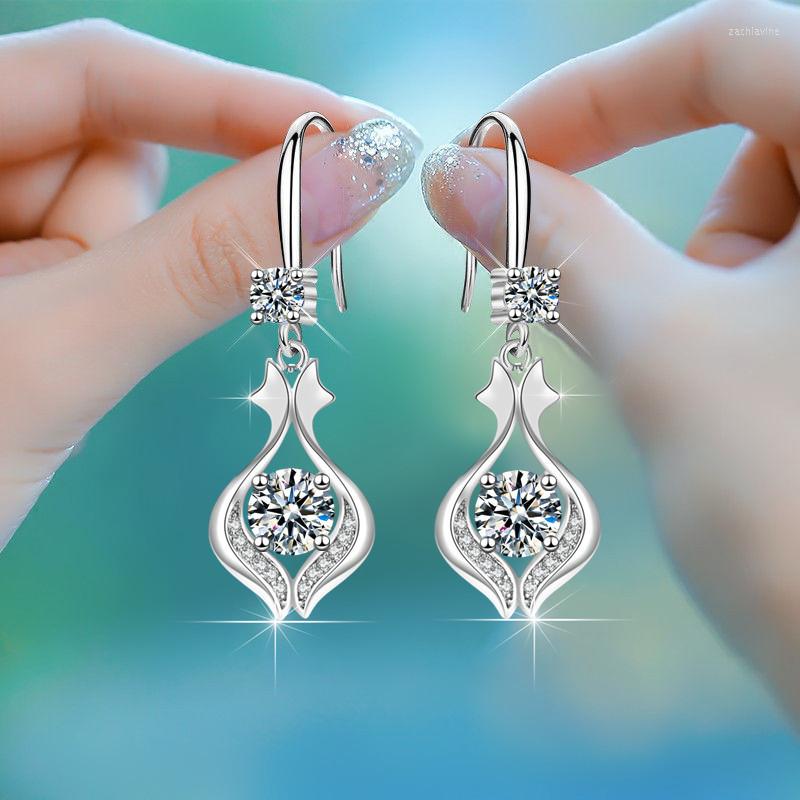Dangle Earrings Silver Color Fashion Temperament Senior Zircon For Women Girls Wedding Party Gift 2Y001
Dangle Earrings Silver Color Fashion Temperament Senior Zircon For Women Girls Wedding Party Gift 2Y001