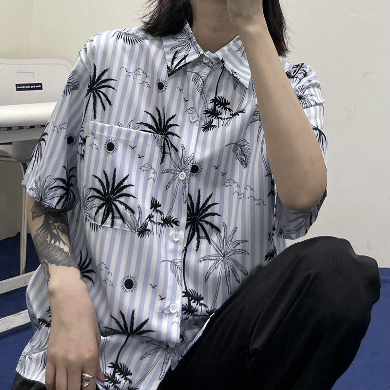 Women's Blouses EBAIHUI Women's Vintage Spring Summer Shirts Chic Female Shirt Coconut Tree Print Loose Short Sleeve Women Tops, White
Women's Blouses EBAIHUI Women's Vintage Spring Summer Shirts Chic Female Shirt Coconut Tree Print Loose Short Sleeve Women Tops, White