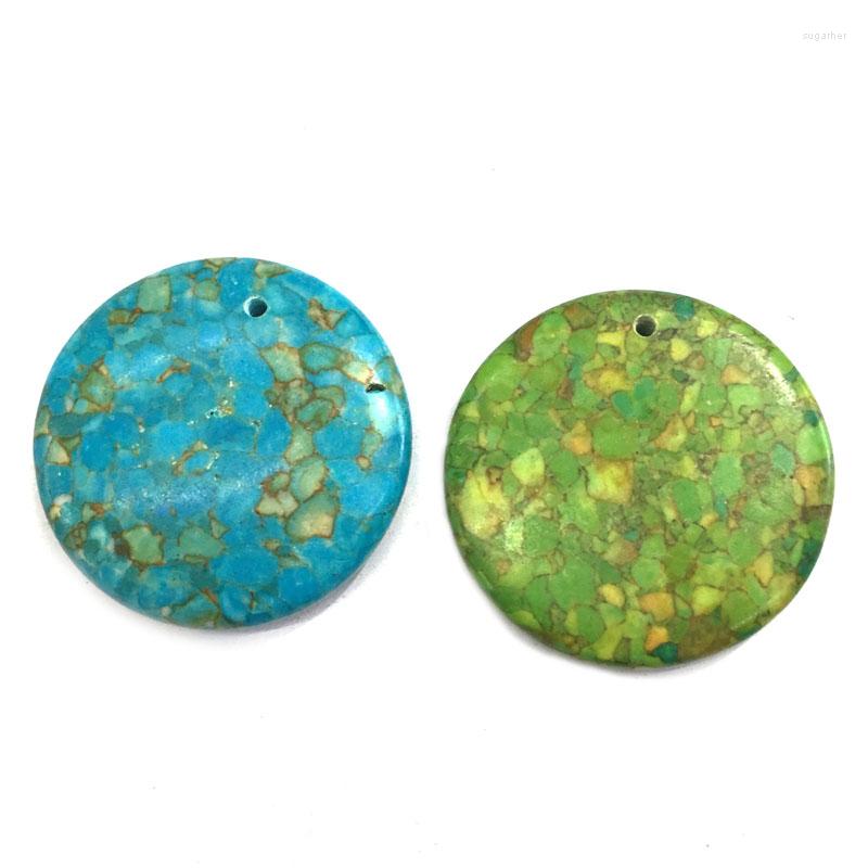 Pendant Necklaces Natural Stone Gem Green Turquoise Round Loose Beads DIY Trend Personality Necklace Sweater Chain Accessories Gift Making
Pendant Necklaces Natural Stone Gem Green Turquoise Round Loose Beads DIY Trend Personality Necklace Sweater Chain Accessories Gift Making