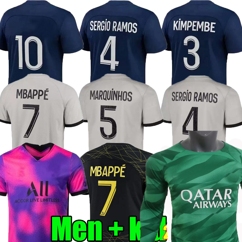 S-4XL 22 23 24 PSGs MBAPPE soccer jerseys 2022 2023 4th DI MARIA WIJNALDUM SERGIO RAMOS HAKIMI fourth Maillots football kit ICARDI VERRATTI men sets uniform, 20/21
S-4XL 22 23 24 PSGs MBAPPE soccer jerseys 2022 2023 4th DI MARIA WIJNALDUM SERGIO RAMOS HAKIMI fourth Maillots football kit ICARDI VERRATTI men sets uniform, 20/21