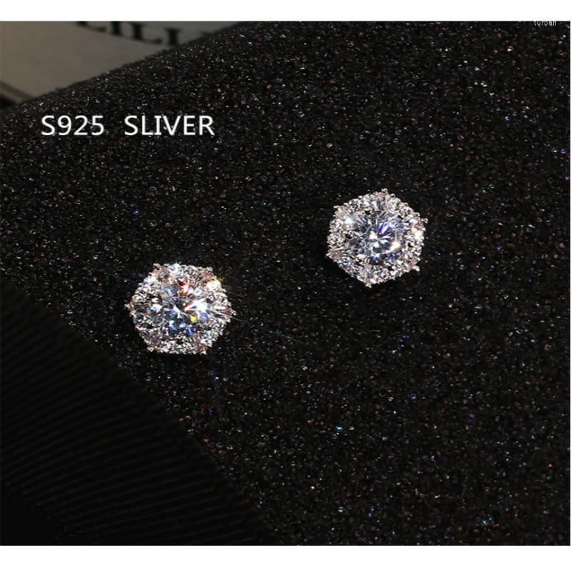 Stud Earrings Fashion Crystal Zircon 925 Sterling Silver Female Jewelry Cubic Accessories Hypoallergenic Super Flash
Stud Earrings Fashion Crystal Zircon 925 Sterling Silver Female Jewelry Cubic Accessories Hypoallergenic Super Flash