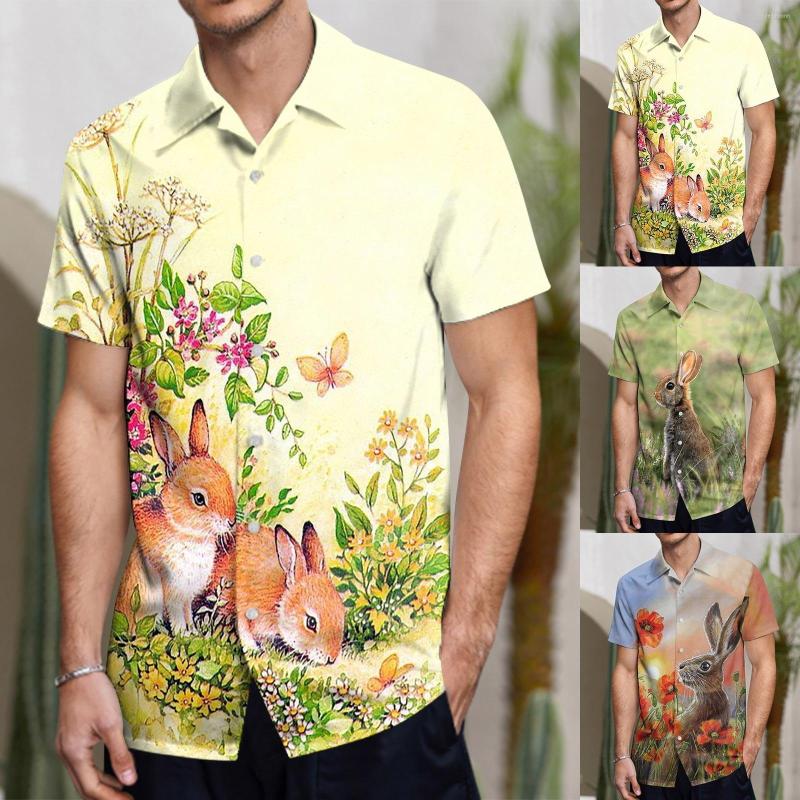 Men's T Shirts Mens Fashion Casual Easter 3D Digital Printing Button Lapel Short Sleeve Shirt Beach Business Korean Party, Hot pink
Men's T Shirts Mens Fashion Casual Easter 3D Digital Printing Button Lapel Short Sleeve Shirt Beach Business Korean Party, Hot pink