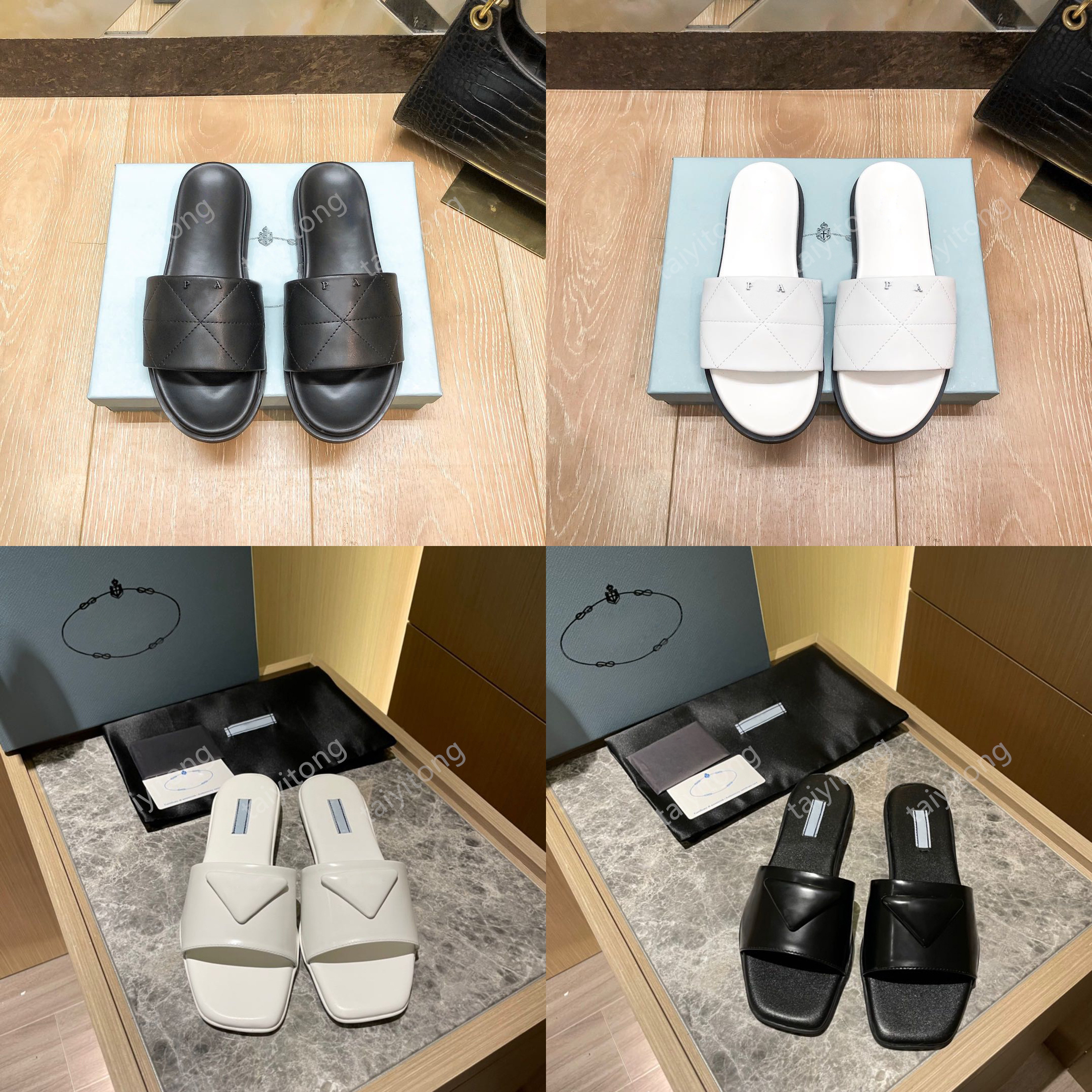 Women Slippers Summer sandals Lady Leather Casual Printed Lazy Slides Flip Flops Slipper With Box
Women Slippers Summer sandals Lady Leather Casual Printed Lazy Slides Flip Flops Slipper With Box