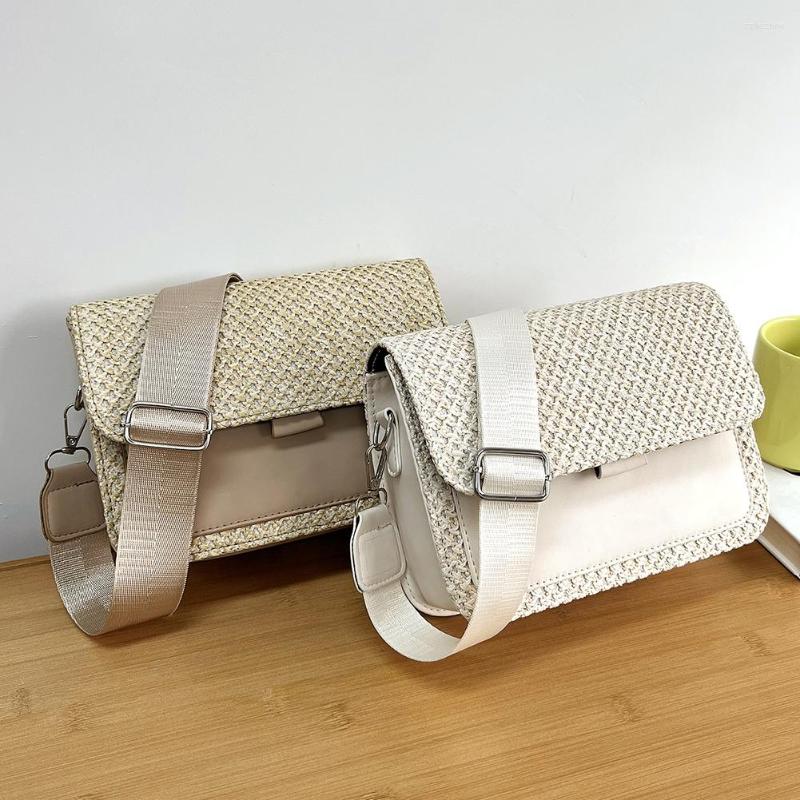 Evening Bags Women Hit Color Messenger Bag Straw Fashion Square Satchel PU Simple Zipper Girl High-quality Large For Daily Travel, Khaki
Evening Bags Women Hit Color Messenger Bag Straw Fashion Square Satchel PU Simple Zipper Girl High-quality Large For Daily Travel, Khaki