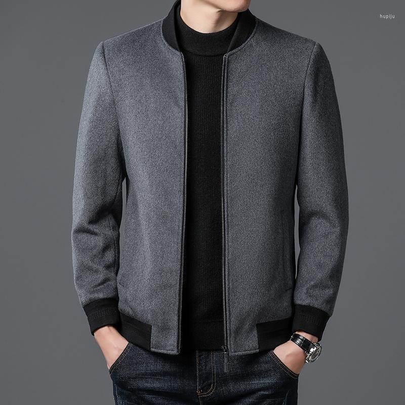 Men's Jackets Men Gray Black Sheep Wool Bomber Smart Casual Elastic Band Cuff Woolen Blended Basic Coat Male Business Outfits Clothing
Men's Jackets Men Gray Black Sheep Wool Bomber Smart Casual Elastic Band Cuff Woolen Blended Basic Coat Male Business Outfits Clothing