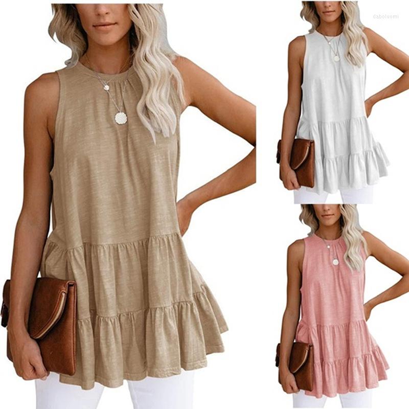 Women' Blouses Elegant Sleeveless Halter Womens Tops Vintage Solid Ruffles Summer Boho Beach Shirts Backless Loose Blusas Mujer, White
Women' Blouses Elegant Sleeveless Halter Womens Tops Vintage Solid Ruffles Summer Boho Beach Shirts Backless Loose Blusas Mujer, White