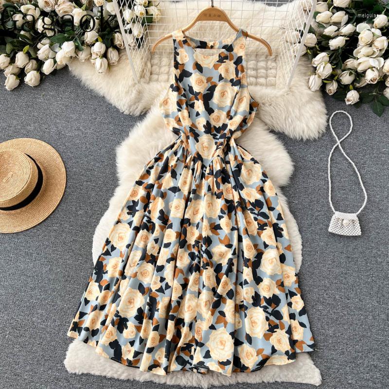 Casual Dresses Gagaok Women Summer French Slim High Waist Dress Print Sleeveless Hollow Out Princess Party Chic Vestidos, Mixed
Casual Dresses Gagaok Women Summer French Slim High Waist Dress Print Sleeveless Hollow Out Princess Party Chic Vestidos, Mixed
