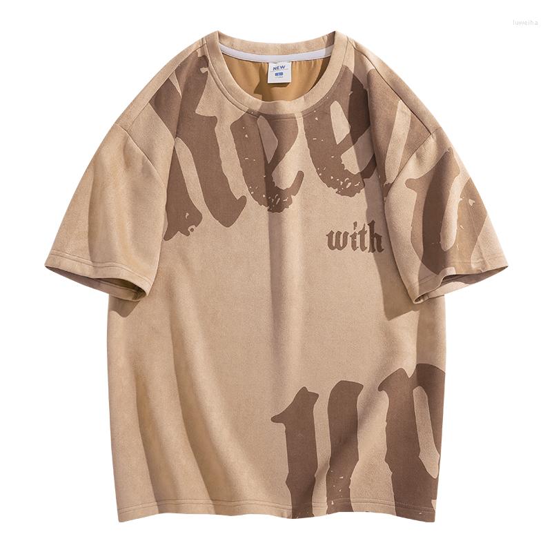 Men's T Shirts Summer Oversize Vintage T-Shirt Men Printed Baggy Tees Fashion Korean Street Short Sleeved Tops Clothing Male Female Plus, Khaki
Men's T Shirts Summer Oversize Vintage T-Shirt Men Printed Baggy Tees Fashion Korean Street Short Sleeved Tops Clothing Male Female Plus, Khaki