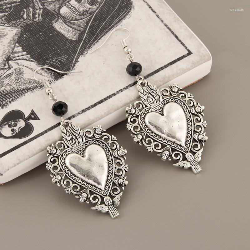 Dangle Earrings Vintage Witch Vampire Ghost Heart Magic Mirror Skeleton Drop Gothic Dangling Jewelry Gift
Dangle Earrings Vintage Witch Vampire Ghost Heart Magic Mirror Skeleton Drop Gothic Dangling Jewelry Gift