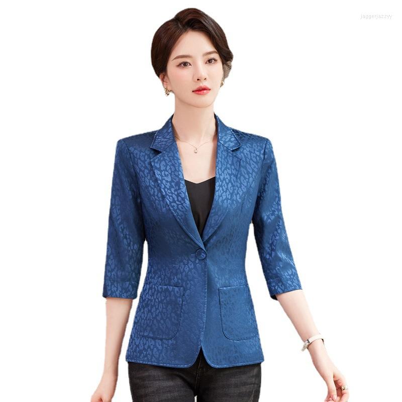 Women's Suits 2023 Summer Elegant Single Button Blazers Jackets Half Sleeve Women Blaser Tops Business Work Wear Professional Office Outwear, Gold
Women's Suits 2023 Summer Elegant Single Button Blazers Jackets Half Sleeve Women Blaser Tops Business Work Wear Professional Office Outwear, Gold