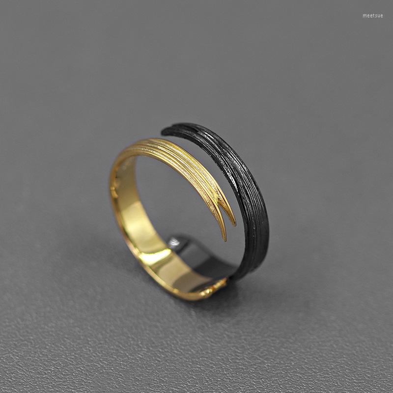 Cluster Rings Written Dragon Snake Calligraphy Stroke S925 Silver Plated Black Gold Chinese Wind Ring
Cluster Rings Written Dragon Snake Calligraphy Stroke S925 Silver Plated Black Gold Chinese Wind Ring