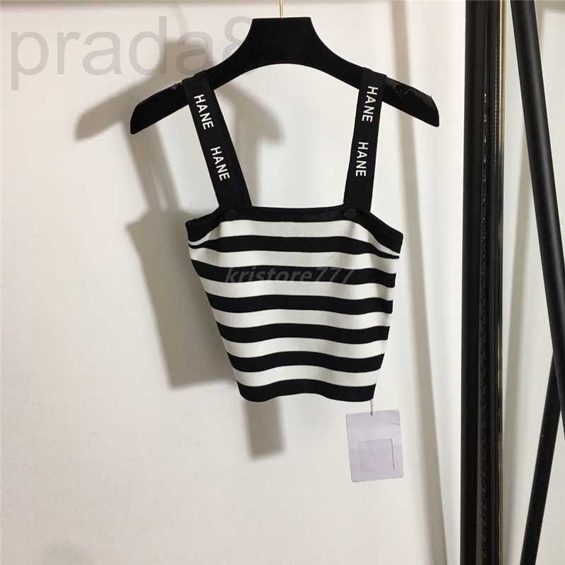 Women's T-Shirt Designer 2022 womens summer knit tee designer tops with letter print milan runway cotton striped slash neck crop top t-shirt clothing high end vest 7JES, White
Women's T-Shirt Designer 2022 womens summer knit tee designer tops with letter print milan runway cotton striped slash neck crop top t-shirt clothing high end vest 7JES, White