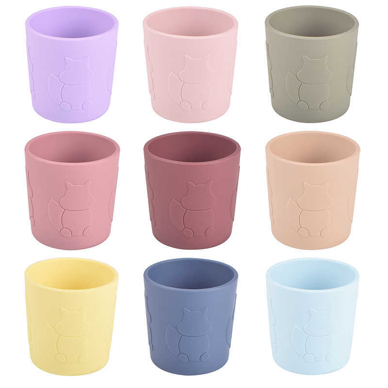 Cups Dishes Utensils Silicone Baby Feeding Cups Cartoon Squirrel Pattern Children Drinking Leakproof Anti Scalding Cup Baby Tableware BPA Free AA230413
Cups Dishes Utensils Silicone Baby Feeding Cups Cartoon Squirrel Pattern Children Drinking Leakproof Anti Scalding Cup Baby Tableware BPA Free AA230413
