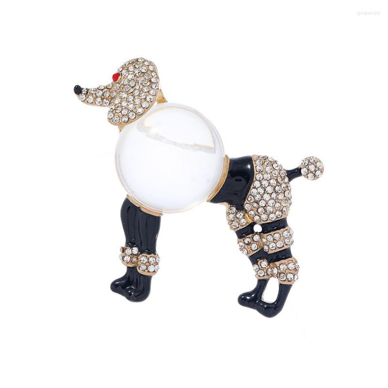 Brooches MITTO DESIGNED FASHION JEWELRIES AND ACCESSORIES BLACK ENAMEL RHINESTONES PAVED CLEAR JELLY RESIN POODLE BROOCH
Brooches MITTO DESIGNED FASHION JEWELRIES AND ACCESSORIES BLACK ENAMEL RHINESTONES PAVED CLEAR JELLY RESIN POODLE BROOCH