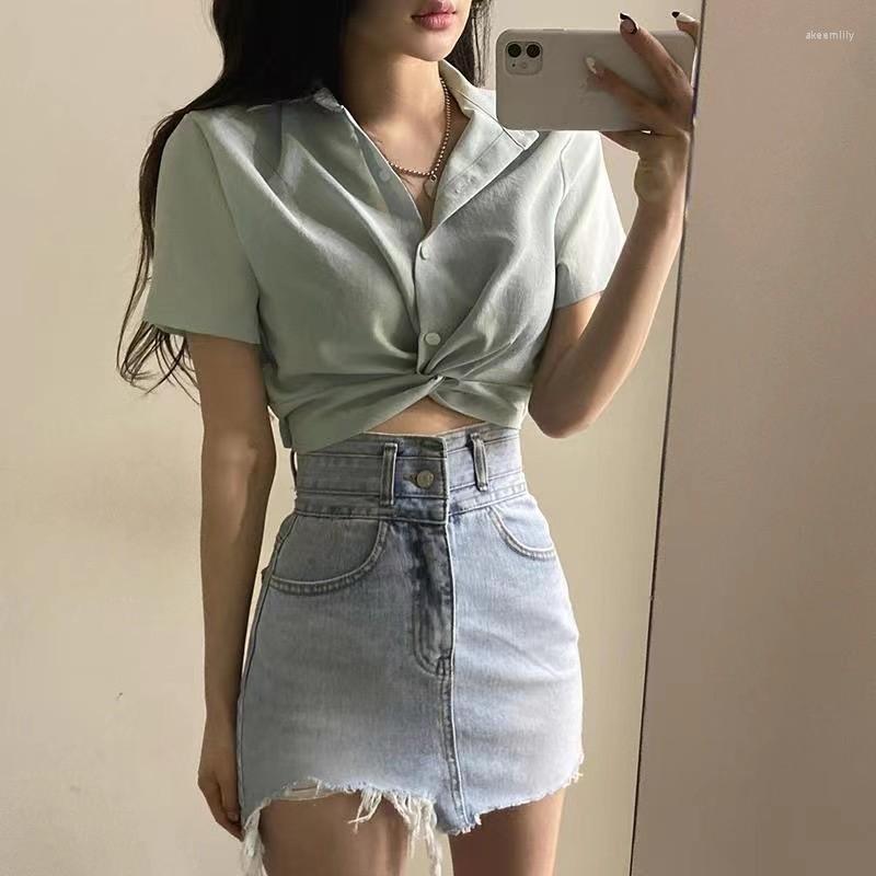 Women' Blouses Vintage Streetwear Harajuku Sexy Women Blouse Summer Crop Top Korean Style Trends Black White Long Sleeve Shirt Chic, Green
Women' Blouses Vintage Streetwear Harajuku Sexy Women Blouse Summer Crop Top Korean Style Trends Black White Long Sleeve Shirt Chic, Green
