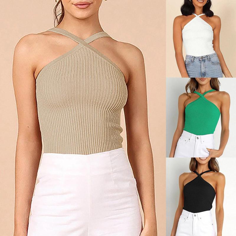 Women's Tanks Fashion Vest Women's Summer Sexy Crop Top Simple And Exquisite Design, Beige
Women's Tanks Fashion Vest Women's Summer Sexy Crop Top Simple And Exquisite Design, Beige