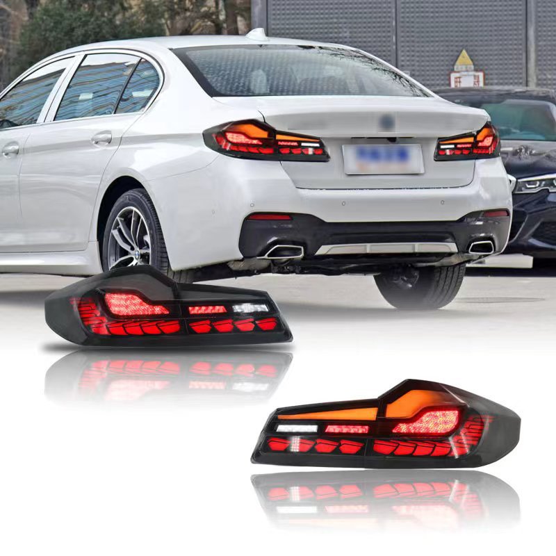 Taillights for BMW 5 series G30 G38 20 17-20 22 Stoplight LED Tail Light Assembly Dragon Scale Accessories